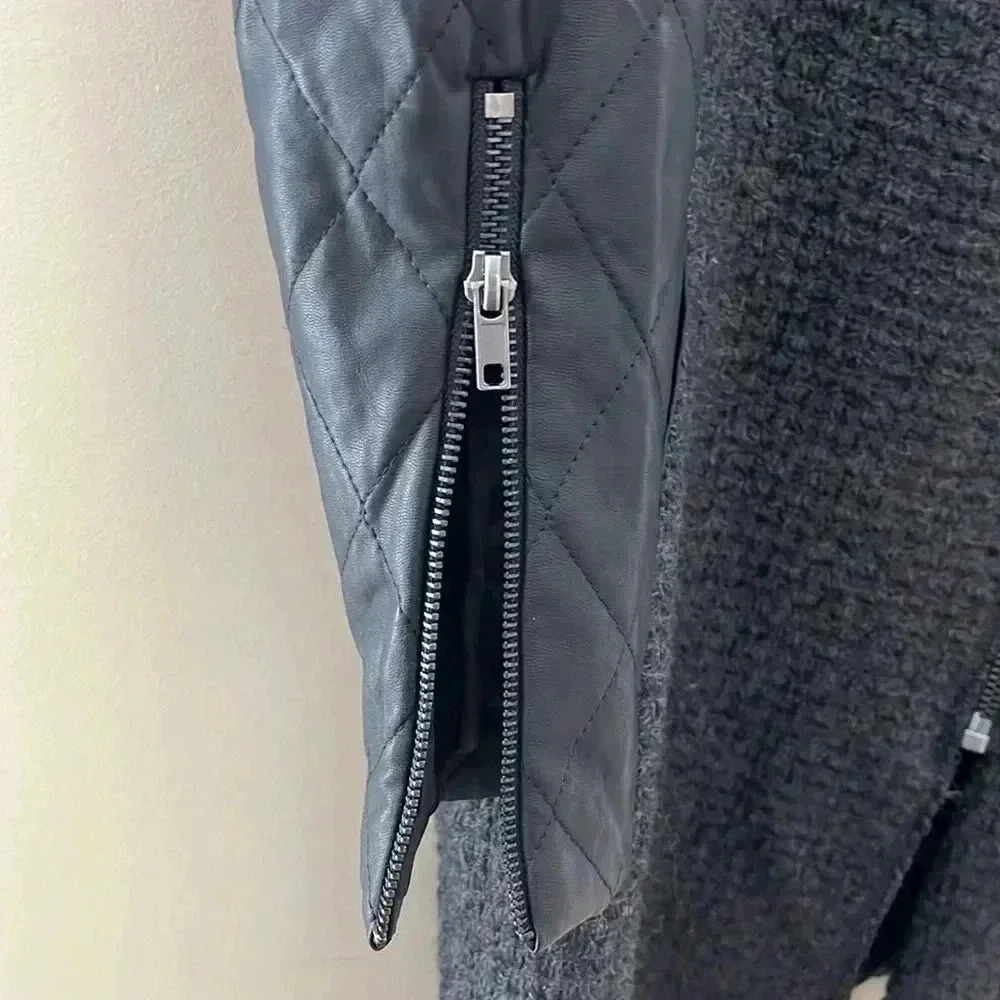 [FR38/US M] Y.A.S Mind Wool/ Viscose  Bicker Jacket - Side Zipup Closure- NWOT - Picture 8 of 16